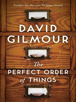 cover image of The Perfect Order of Things
